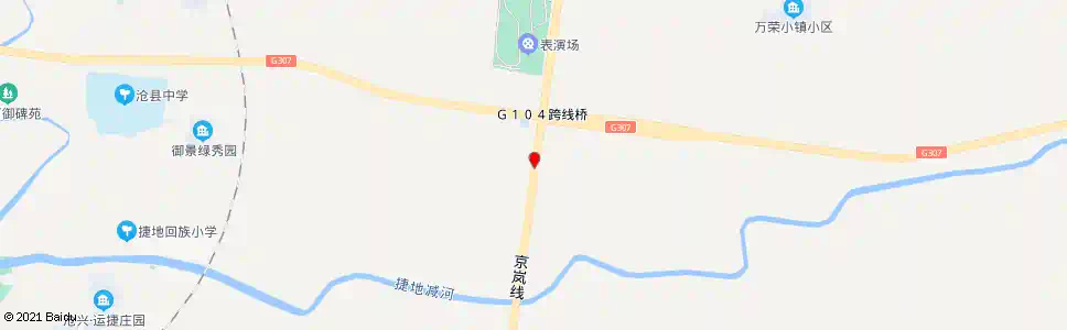 沧州张家坟_公交站地图_沧州公交_妙搜公交查询2025