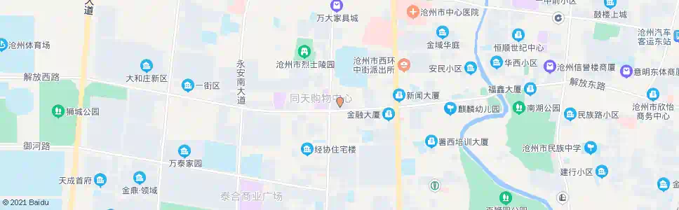 沧州市政府_公交站地图_沧州公交_妙搜公交查询2025