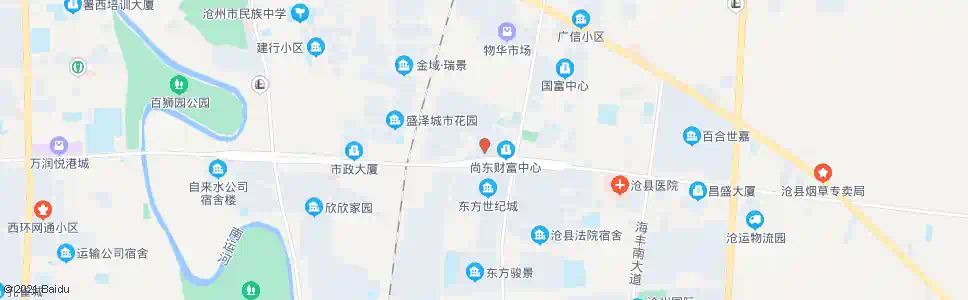 沧州沧县政府_公交站地图_沧州公交_妙搜公交查询2025