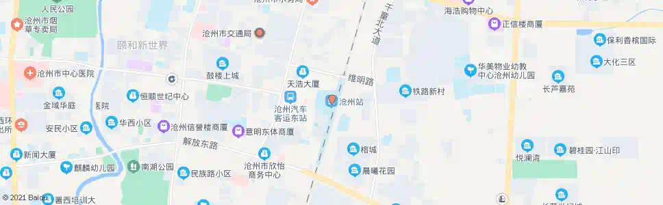 沧州云河堤_公交站地图_沧州公交_妙搜公交查询2025