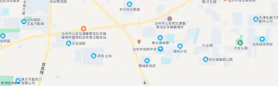 沧州天淼化机_公交站地图_沧州公交_妙搜公交查询2025