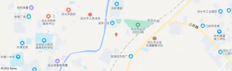 沧州林冲武术学校_公交站地图_沧州公交_妙搜公交查询2025