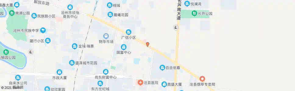沧州小赵庄医院_公交站地图_沧州公交_妙搜公交查询2025