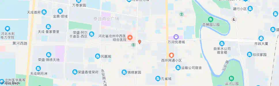 沧州朝阳中学_公交站地图_沧州公交_妙搜公交查询2025
