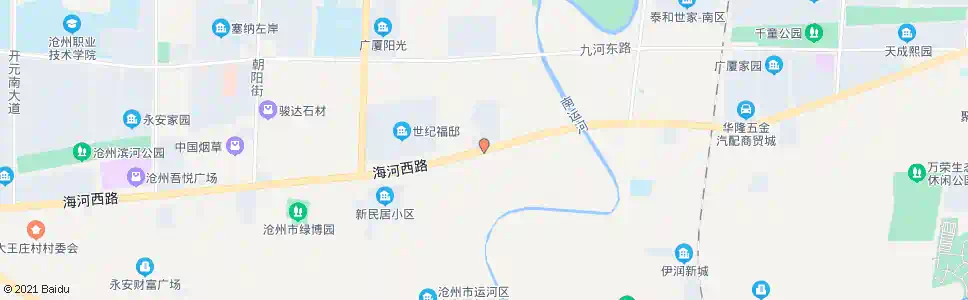 沧州果品批发市场_公交站地图_沧州公交_妙搜公交查询2025