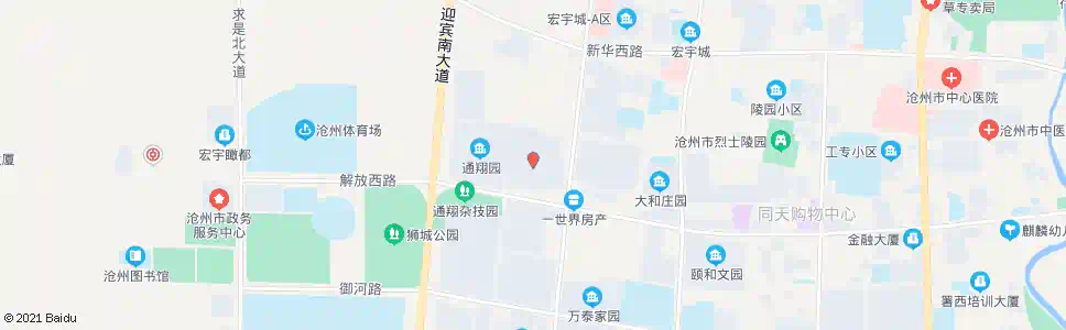 沧州大和庄_公交站地图_沧州公交_妙搜公交查询2025