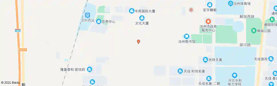 沧州王辛庄村西_公交站地图_沧州公交_妙搜公交查询2025