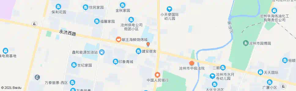 沧州光明小学_公交站地图_沧州公交_妙搜公交查询2025