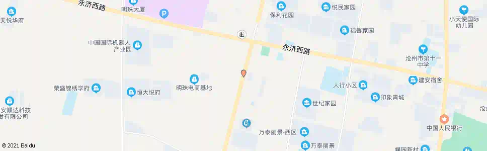 沧州刘文庄村西口_公交站地图_沧州公交_妙搜公交查询2025