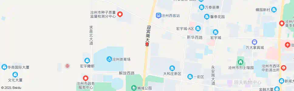 沧州建业大厦_公交站地图_沧州公交_妙搜公交查询2025