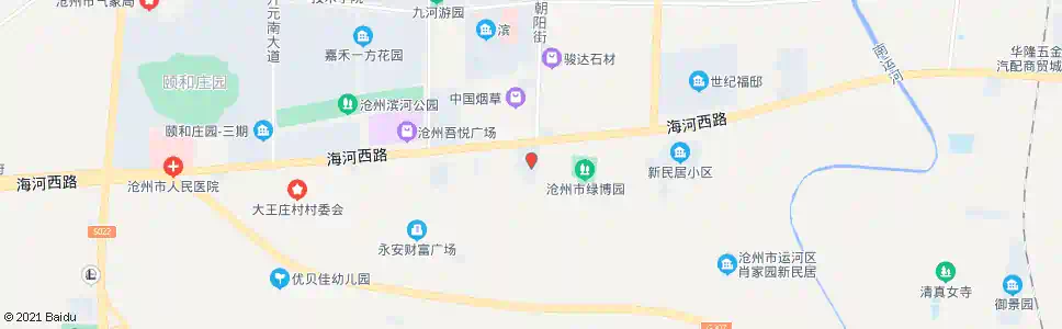 沧州福泰隆装饰城_公交站地图_沧州公交_妙搜公交查询2025