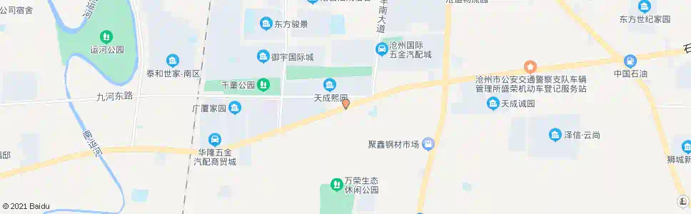 沧州荣官屯_公交站地图_沧州公交_妙搜公交查询2025