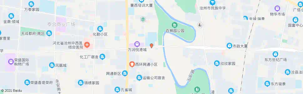 沧州富强市场_公交站地图_沧州公交_妙搜公交查询2025