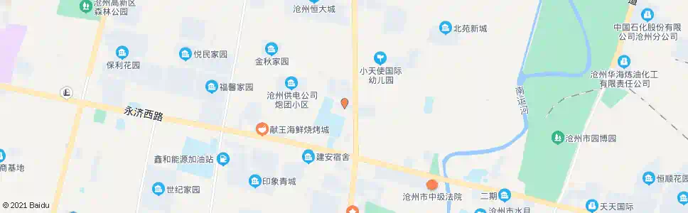 沧州生产资料宿舍_公交站地图_沧州公交_妙搜公交查询2025