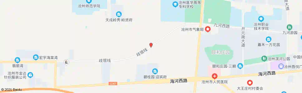 沧州十二户_公交站地图_沧州公交_妙搜公交查询2025