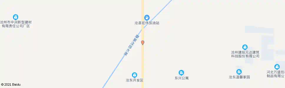 沧州东水厂_公交站地图_沧州公交_妙搜公交查询2025