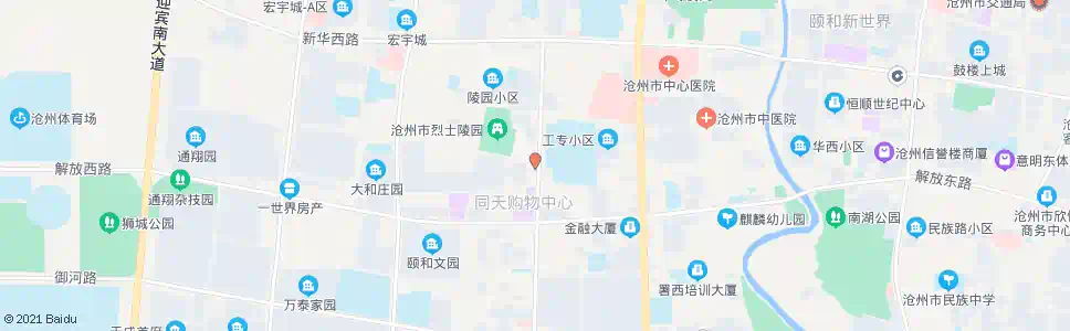 沧州乾成女人世界_公交站地图_沧州公交_妙搜公交查询2025