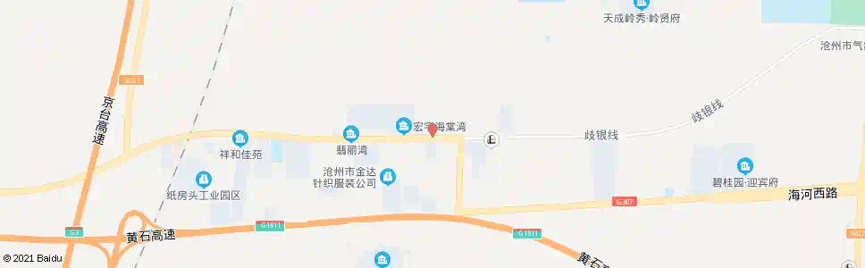 沧州康达利药业_公交站地图_沧州公交_妙搜公交查询2025