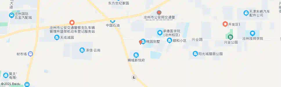 沧州开发区工商局_公交站地图_沧州公交_妙搜公交查询2025