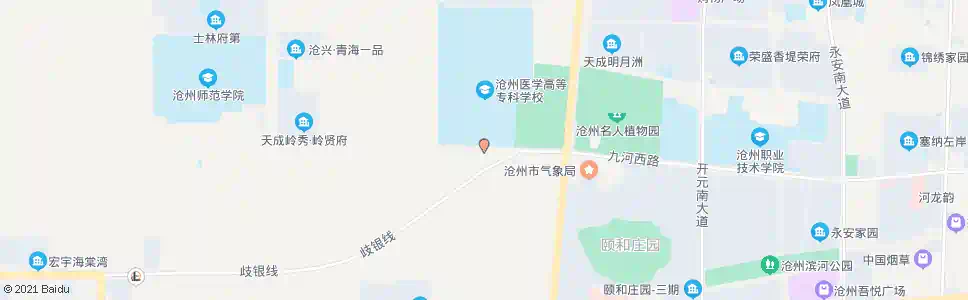 沧州沧州医专_公交站地图_沧州公交_妙搜公交查询2025
