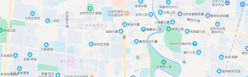 沧州育红路口_公交站地图_沧州公交_妙搜公交查询2025