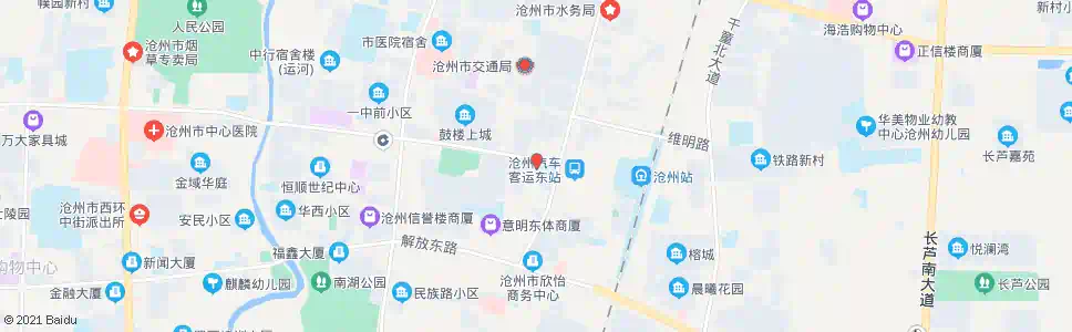 沧州三联家电_公交站地图_沧州公交_妙搜公交查询2025