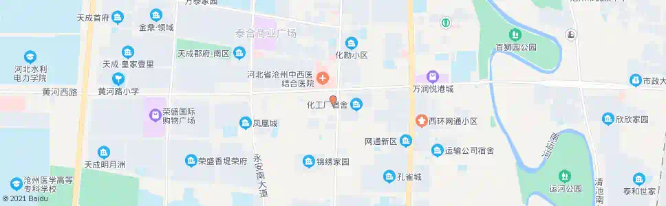 沧州运河区法院_公交站地图_沧州公交_妙搜公交查询2025