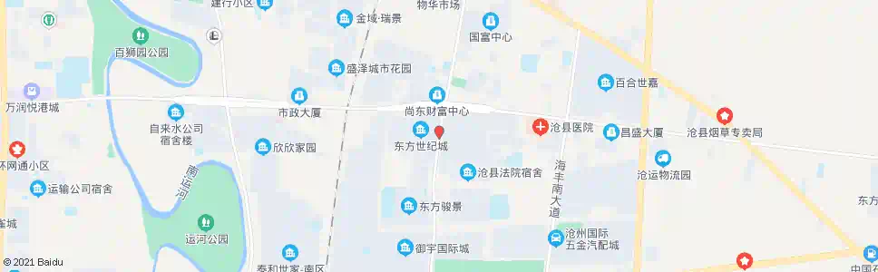 沧州蔡庄子_公交站地图_沧州公交_妙搜公交查询2025