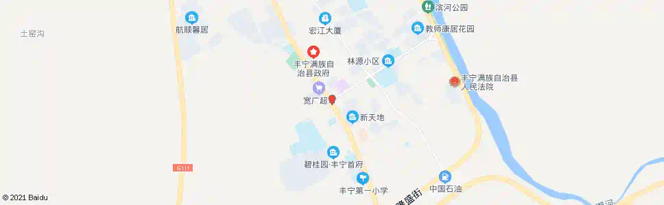 承德庆丰西街_公交站地图_承德公交_妙搜公交查询2025