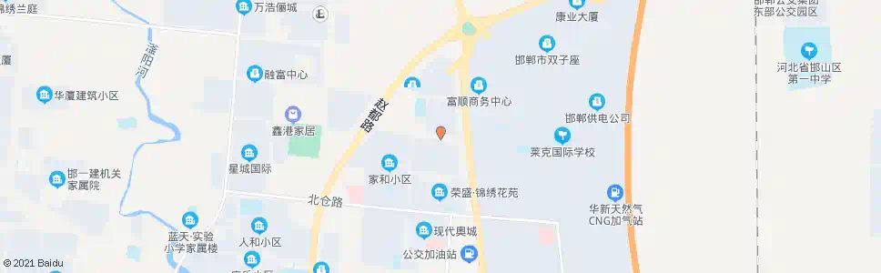 邯郸紫薇苑_公交站地图_邯郸公交_妙搜公交查询2025