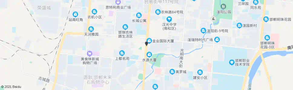 邯郸中华大街渚河路口_公交站地图_邯郸公交_妙搜公交查询2025