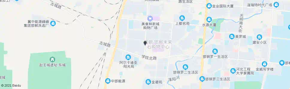 邯郸学院北路浴新街口_公交站地图_邯郸公交_妙搜公交查询2025