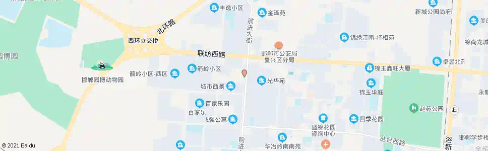 邯郸万合冷库彭家寨派出所_公交站地图_邯郸公交_妙搜公交查询2025