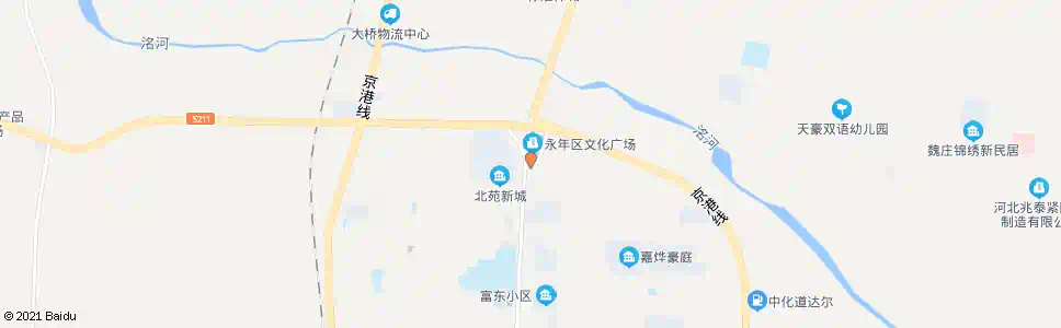 邯郸永年建材市场_公交站地图_邯郸公交_妙搜公交查询2025