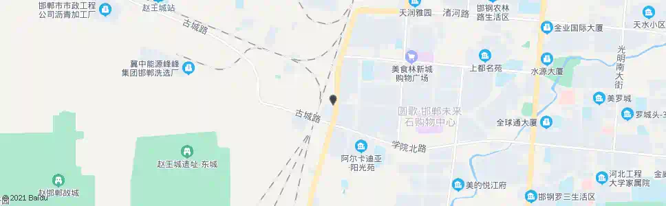 邯郸公交二公司_公交站地图_邯郸公交_妙搜公交查询2025