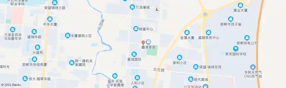邯郸富强路人和街口_公交站地图_邯郸公交_妙搜公交查询2025