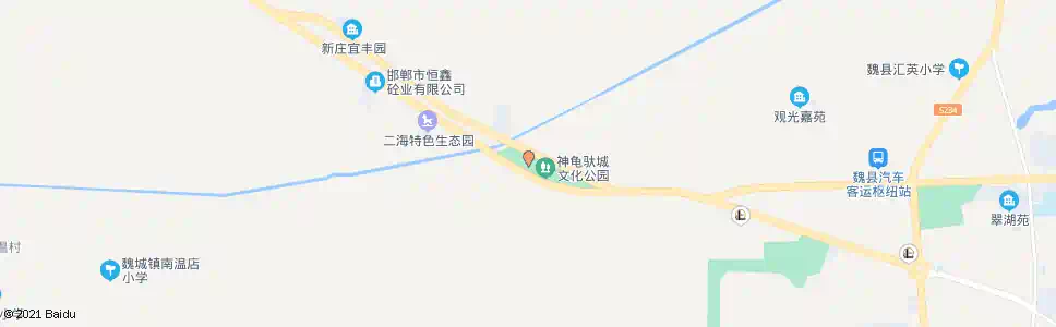 邯郸梨乡水城_公交站地图_邯郸公交_妙搜公交查询2025