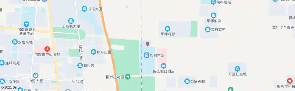 邯郸高铁公交北站_公交站地图_邯郸公交_妙搜公交查询2025