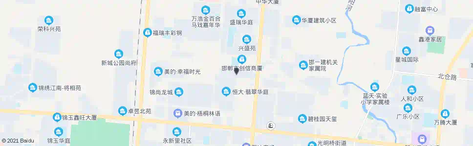 邯郸建元小区东区_公交站地图_邯郸公交_妙搜公交查询2025