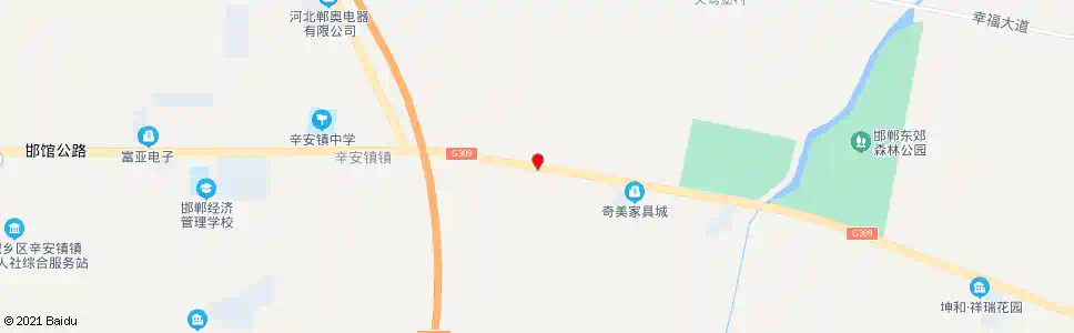 邯郸小康堡_公交站地图_邯郸公交_妙搜公交查询2025