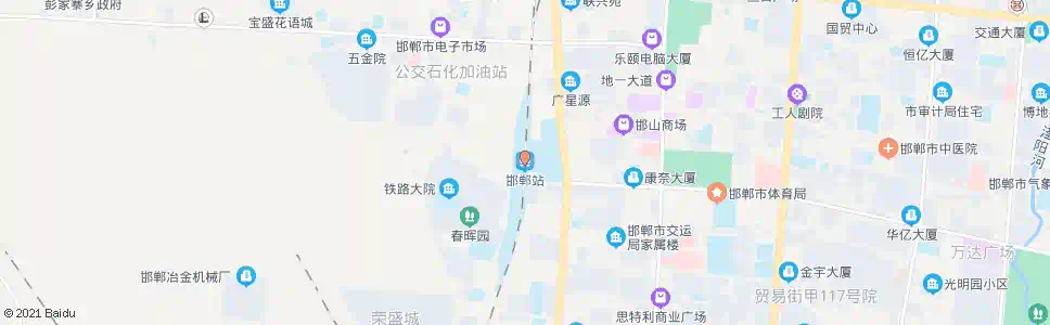 邯郸漳河店_公交站地图_邯郸公交_妙搜公交查询2025
