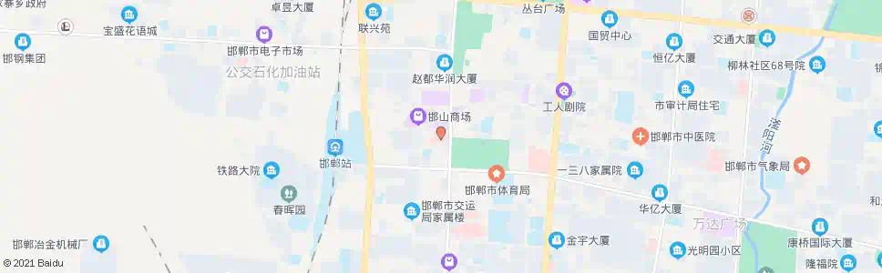 邯郸第三医院_公交站地图_邯郸公交_妙搜公交查询2025