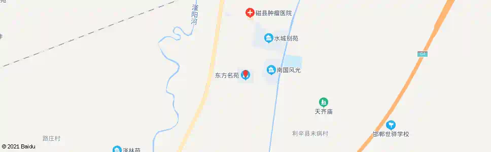 邯郸东方名苑_公交站地图_邯郸公交_妙搜公交查询2025