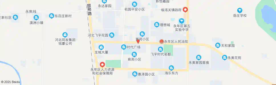 邯郸澳洲联邦村镇银行_公交站地图_邯郸公交_妙搜公交查询2025