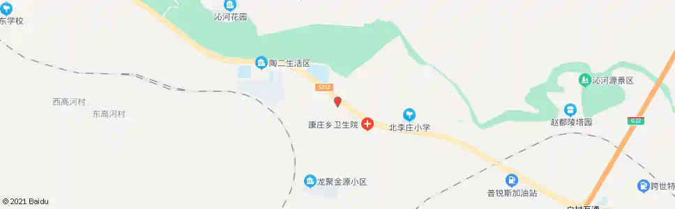 邯郸北李庄村西_公交站地图_邯郸公交_妙搜公交查询2025