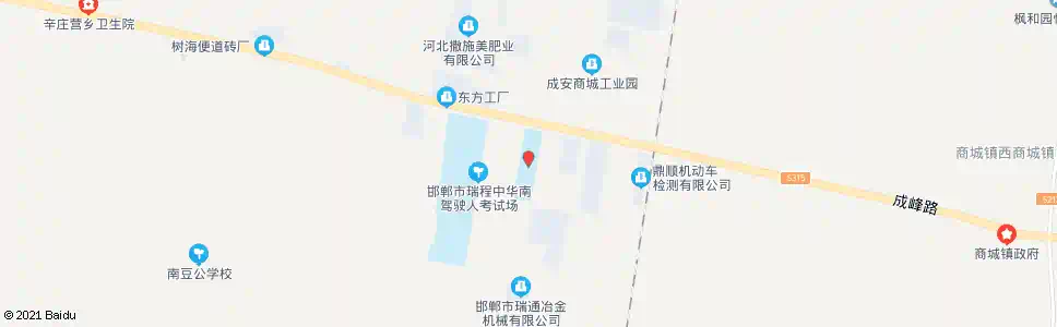 邯郸县职教中心(科实中专学校)_公交站地图_邯郸公交_妙搜公交查询2025