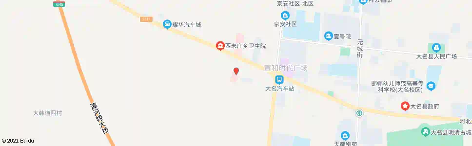 邯郸钱氏中医_公交站地图_邯郸公交_妙搜公交查询2025