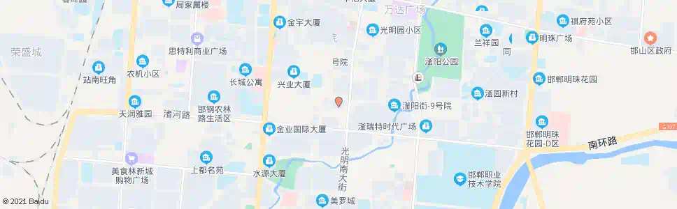 邯郸通达花园_公交站地图_邯郸公交_妙搜公交查询2025