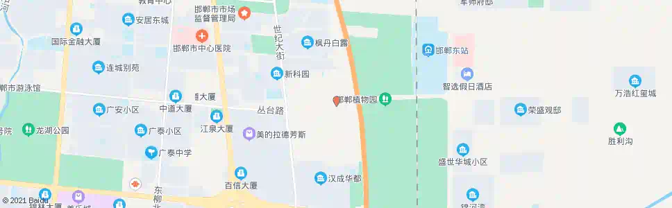 邯郸兼庄_公交站地图_邯郸公交_妙搜公交查询2025