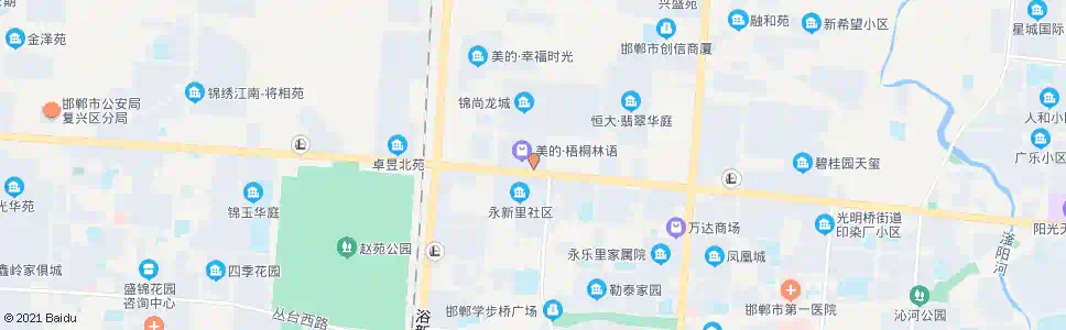 邯郸棉二_公交站地图_邯郸公交_妙搜公交查询2025
